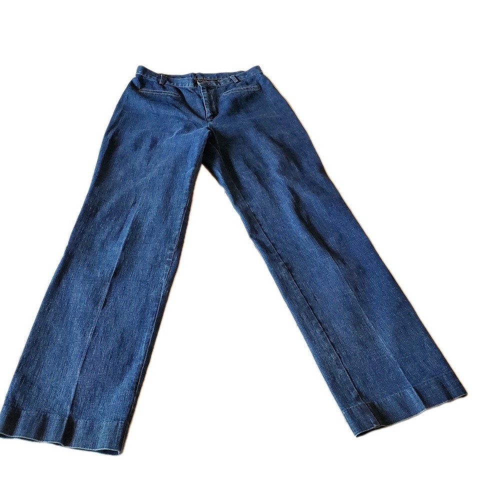 Rafaella Womens jeans Vtg High Waist Wide Legs‎ No Pockets Sz 6 Y2K 90's